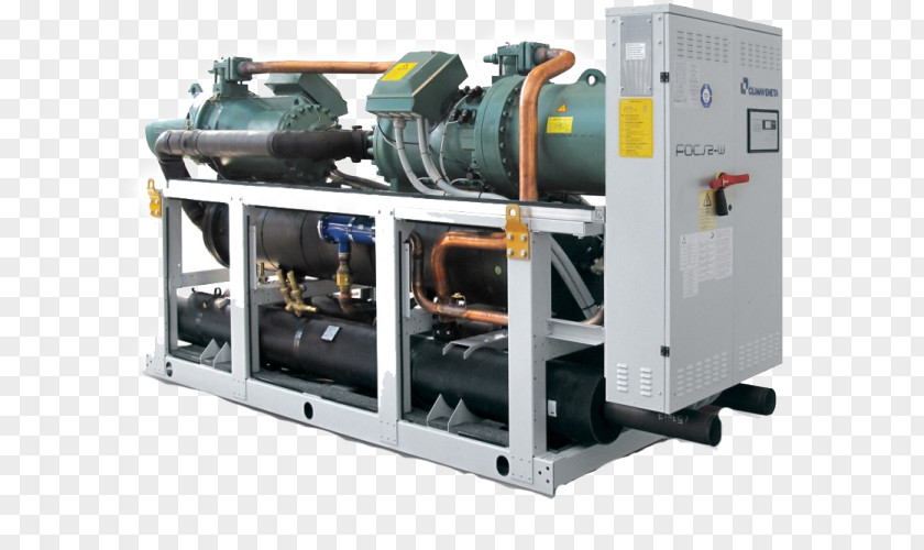 Water Chiller Heat Pump Machine PNG