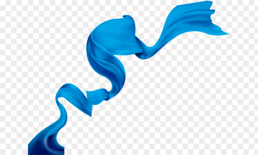 Blue,silk,ribbon Cosmetics Advertising Wallpaper PNG