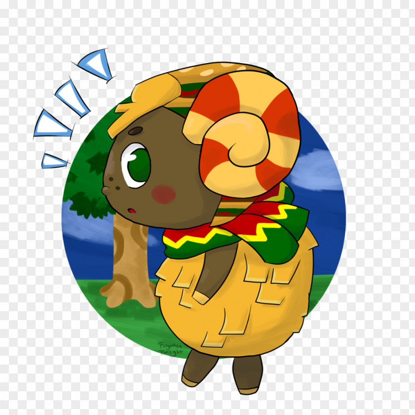 Papas Fritas Animal Crossing: New Leaf .com Illustration Sheep Clip Art PNG