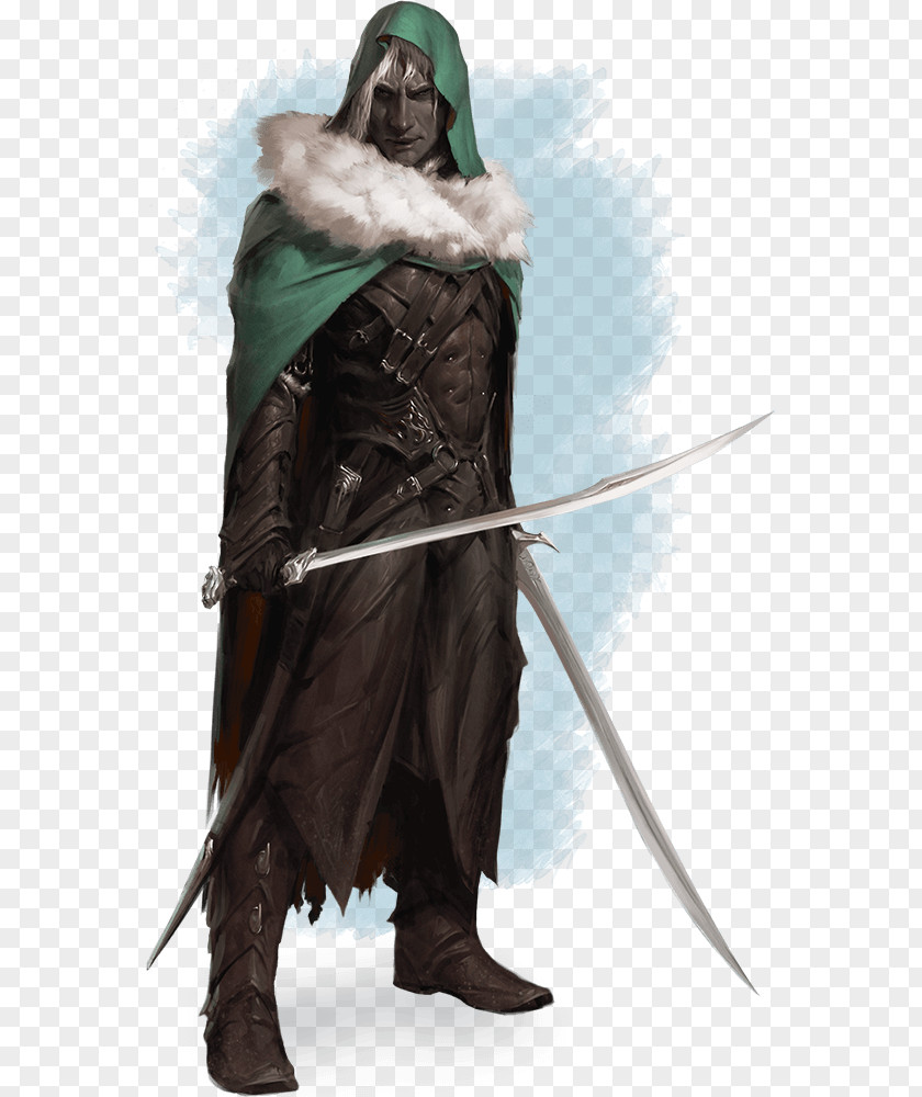 Soldier Dungeons & Dragons Drizzt Do'Urden Forgotten Realms Elf Drow PNG