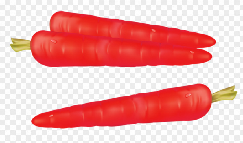 Three Carrots Chili Pepper Bell Vegetable Carrot PNG