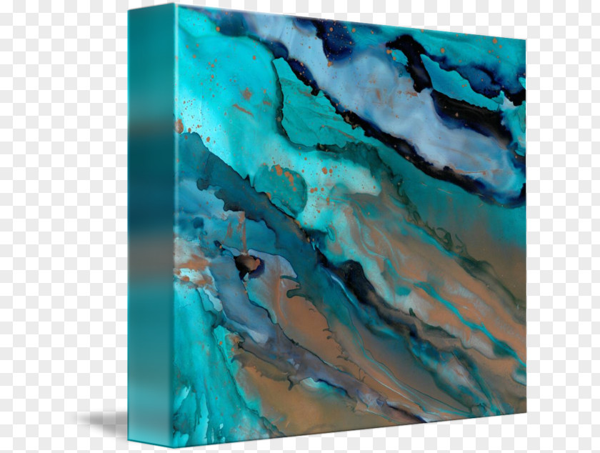Water Modern Art Turquoise Architecture PNG