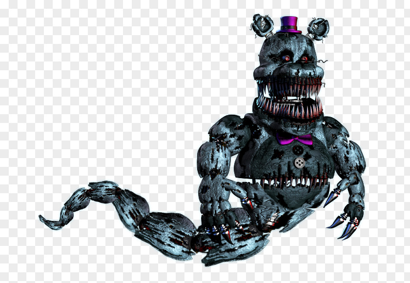 3d Monster Five Nights At Freddy's Digital Art Jump Scare Action & Toy Figures Nightmare PNG
