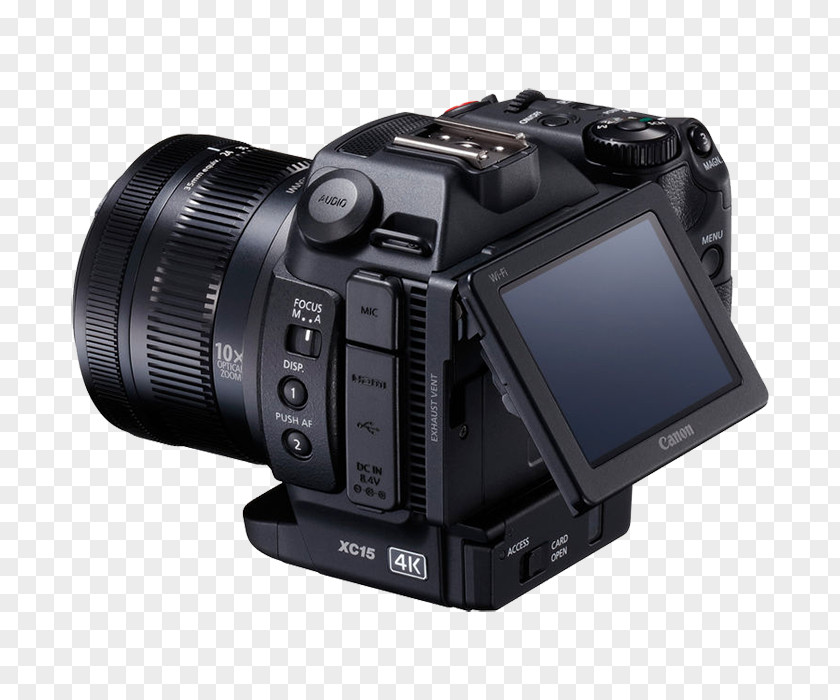 Camera Canon XC15 Video Cameras 4K Resolution XC10 PNG