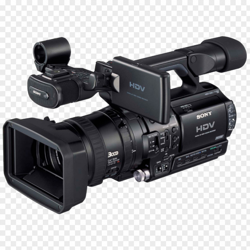 Camera HDV Video Cameras Sony HVR-Z1U HVR-Z1E PNG