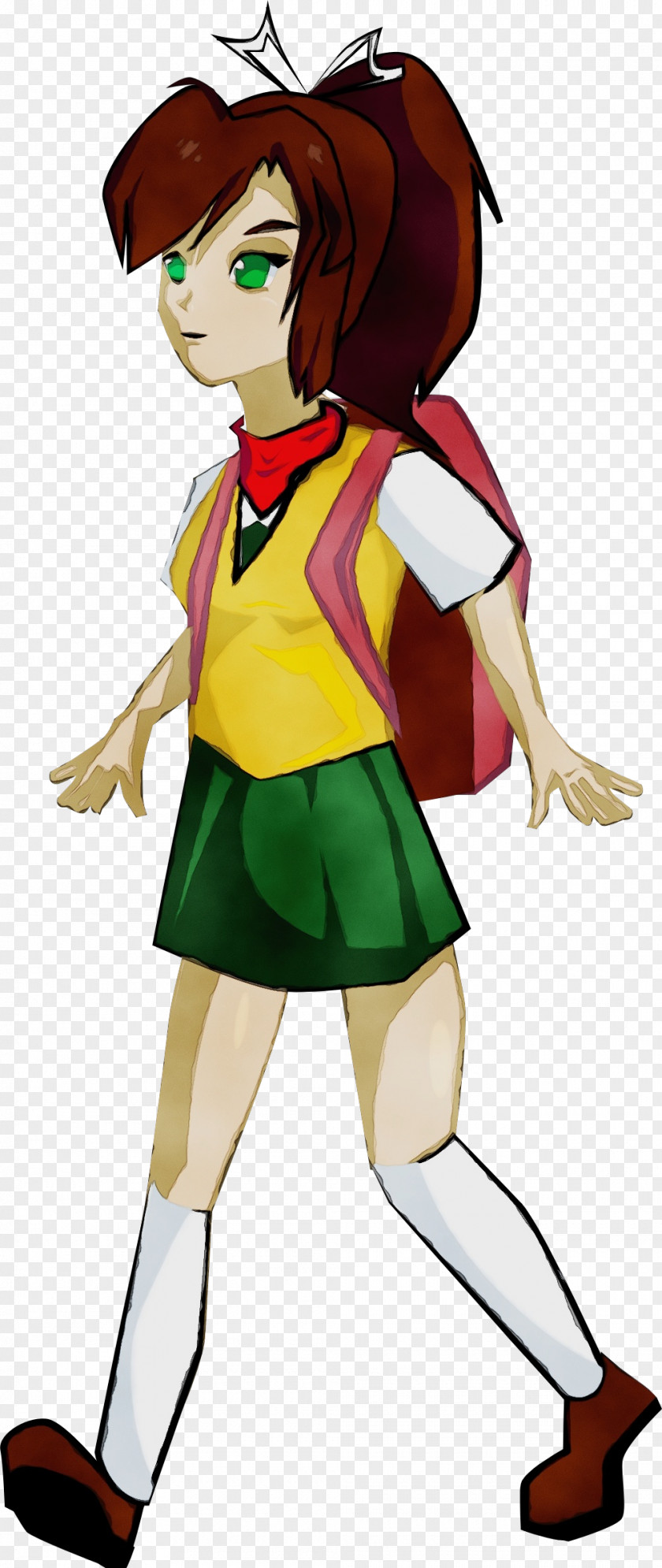 Costume Animation Girl Cartoon PNG