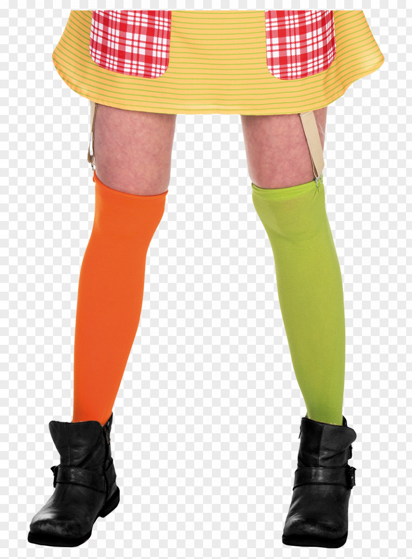 Dress Pippi Longstocking Sock Tights PNG