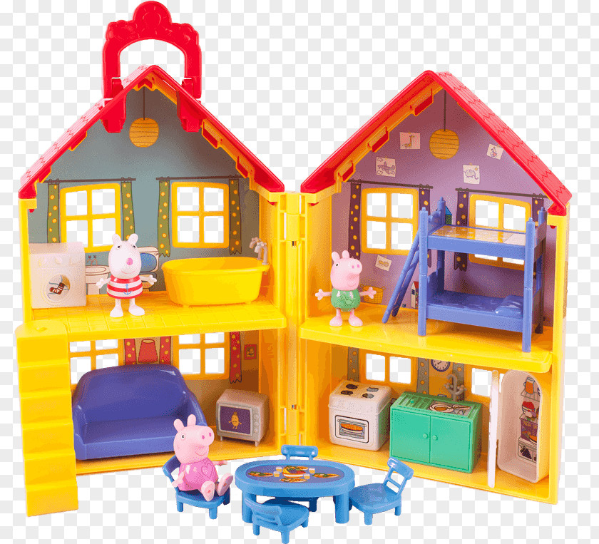 House George Pig Home Room PNG
