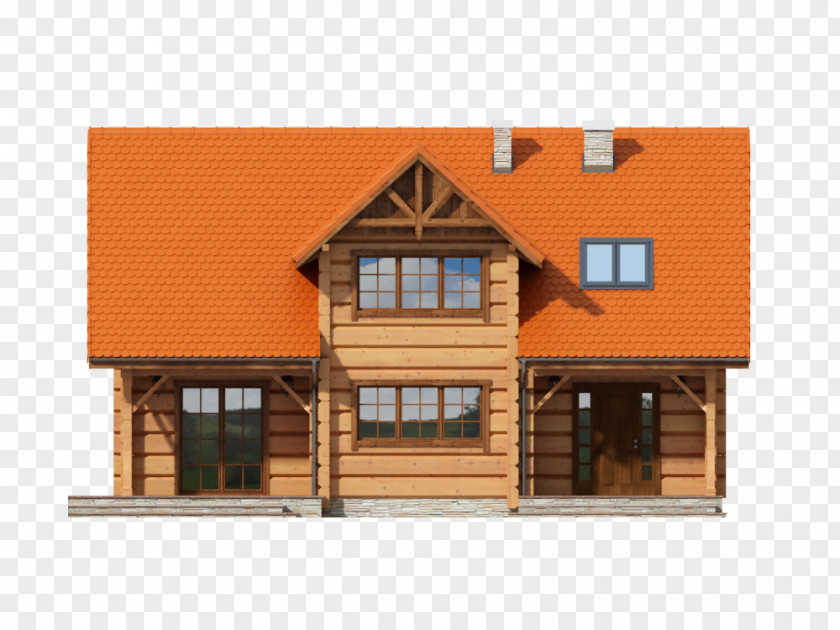 House Siding Cottage Log Cabin Attic PNG