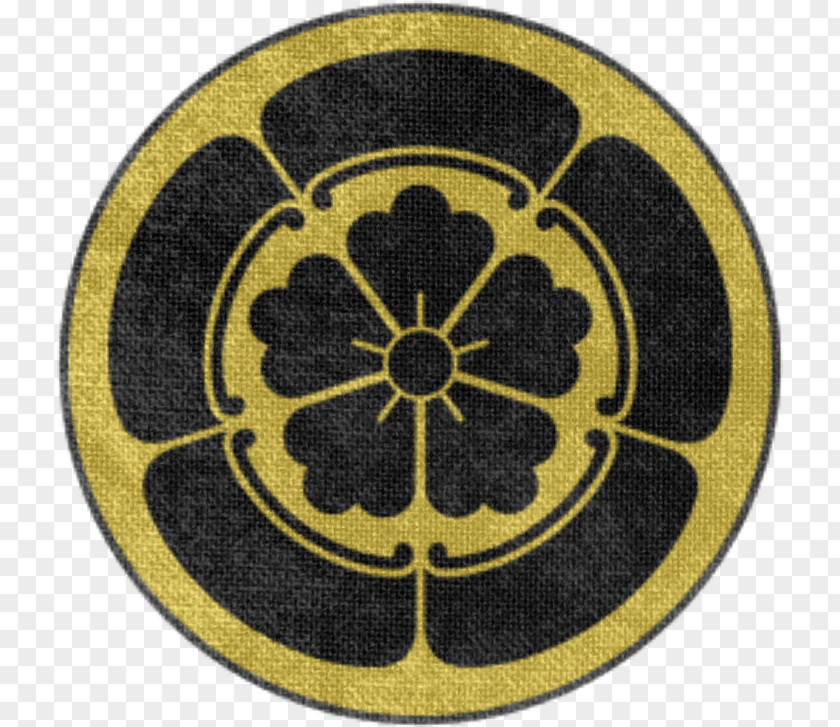 Japan Oda Clan Mon Echizen Province Samurai PNG