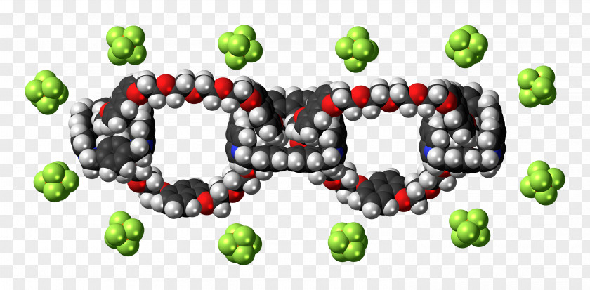 Olympiadane Molecule Chemistry Macrocycle Chemical Substance PNG