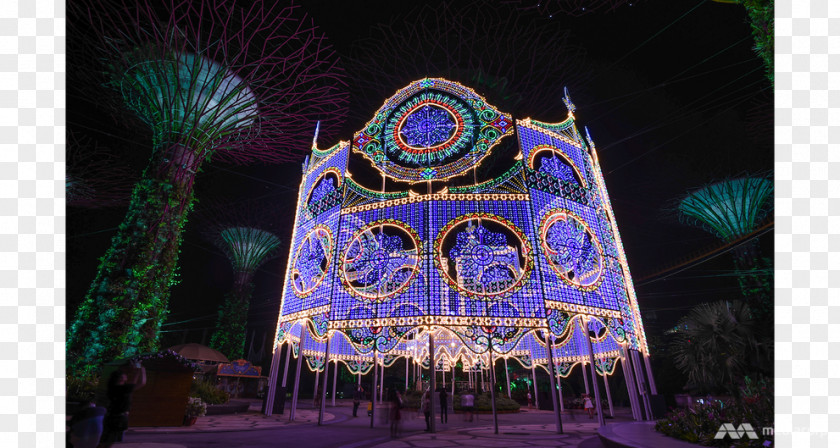 Christmas Gardens By The Bay West Martello Tower Tourist Attraction PNG
