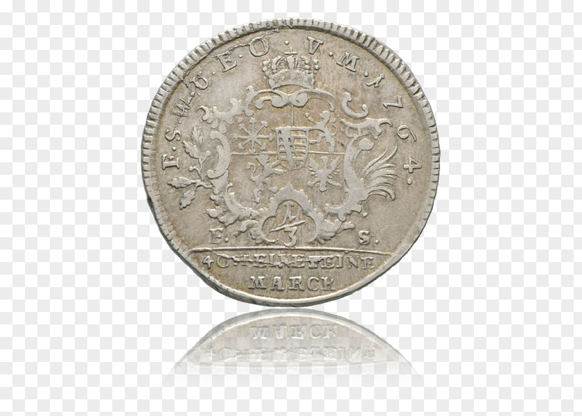 Coin Nickel Silver PNG