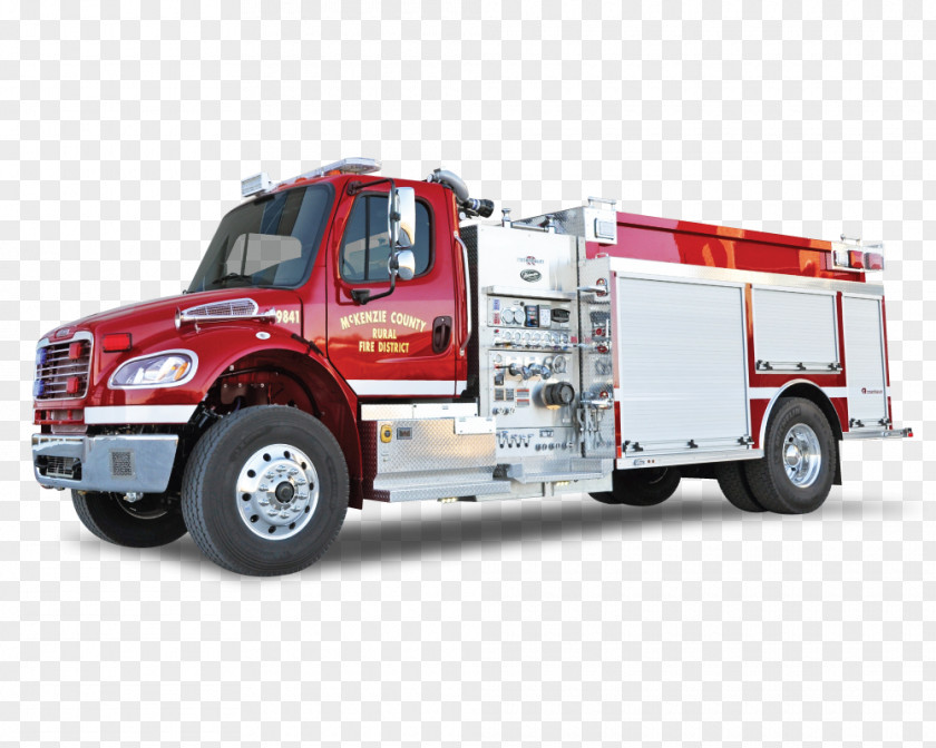 Fire Engine McKenzie County, North Dakota Department Motor Vehicle PNG