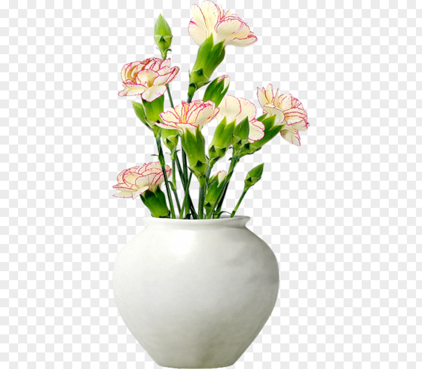 Flower Animaatio Bokmärke Vase PNG