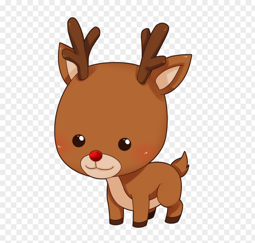 Reindeer Rudolph Drawing Clip Art PNG