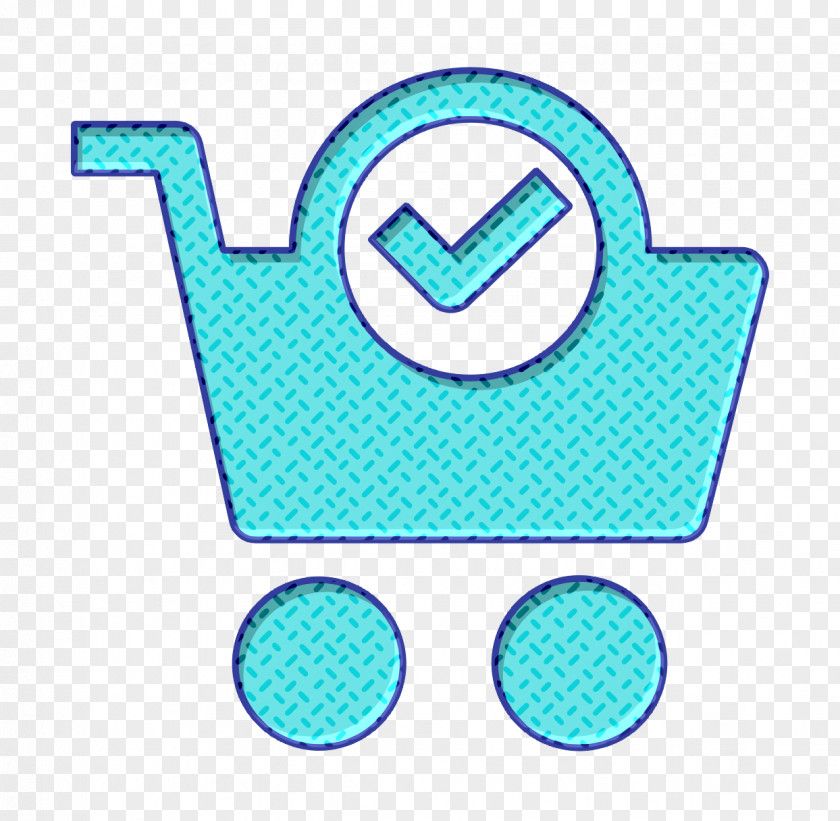 Symbol Turquoise Finance Icon Cart Buy PNG