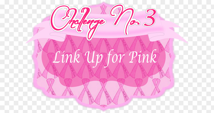 Pink Badge Petal Flower Blog Font PNG