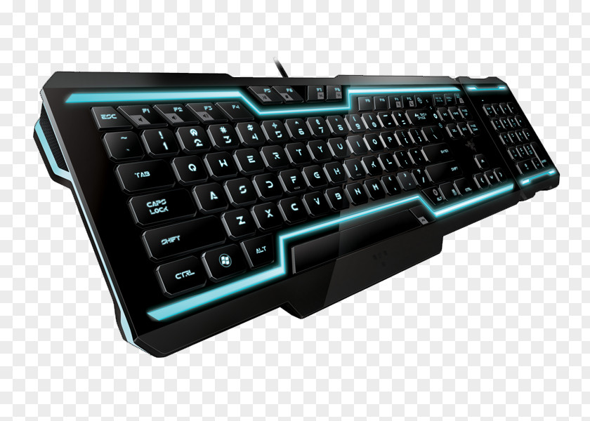 Razer Tron Keyboard Computer Mouse Inc. Gaming Keypad PNG