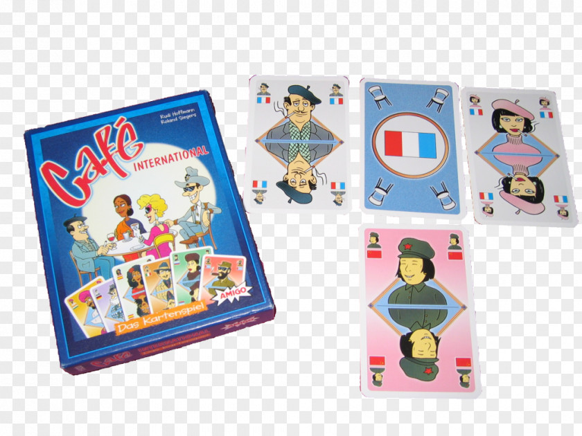 Intend Café International Card Game Toy Board PNG
