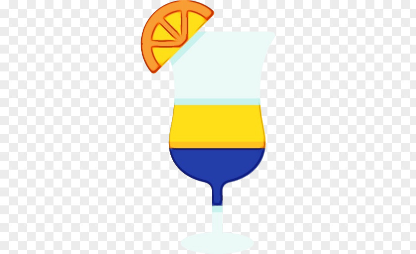 Logo Electric Blue Wine Glass PNG