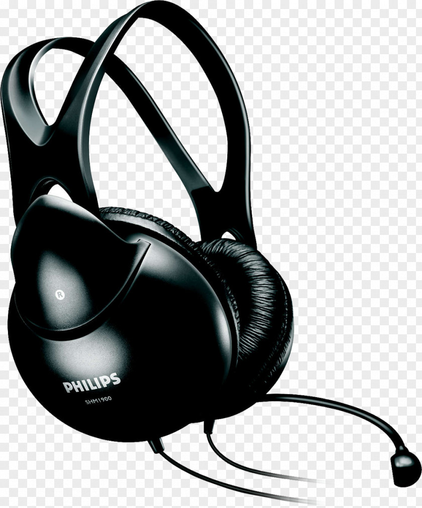 Microphone Philips SHM1900 Headphones Headset PNG