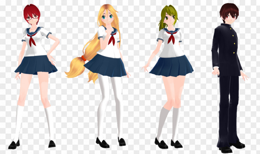 Student Yandere Simulator School Uniform Council PNG