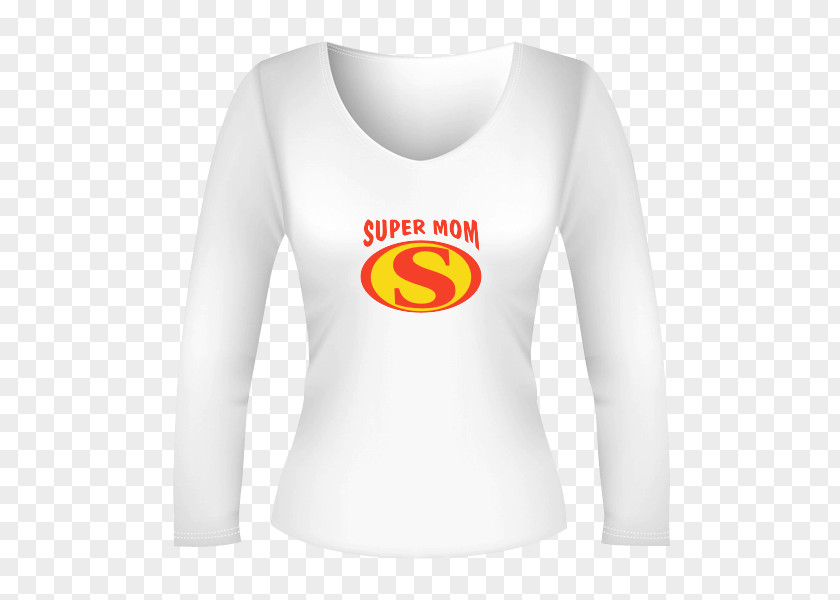 Super Mom Long-sleeved T-shirt Clothing Shoulder PNG