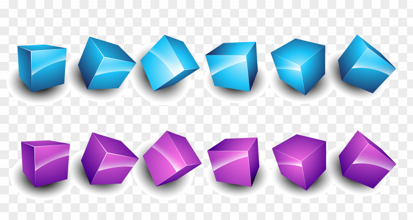 Three-dimensional Diamond Crystal Vector 3D Computer Graphics Color Blue PNG