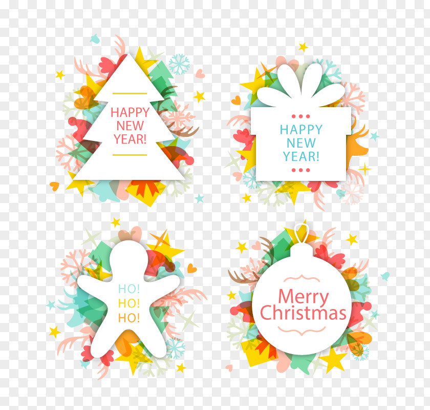 Vector Christmas Sign Gift Download PNG