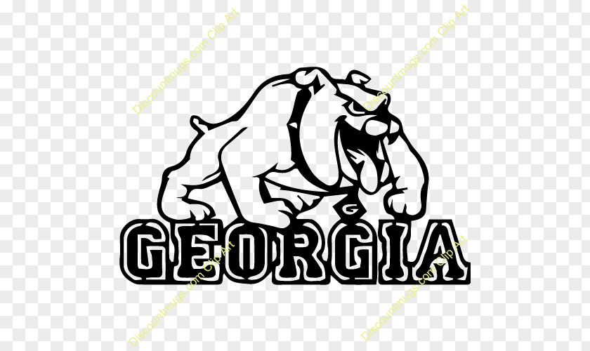 Georgia Bulldogs Canidae Graphic Design Bowie State University Clip Art PNG