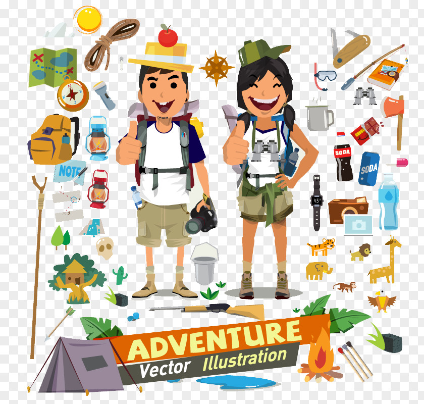 Safari Element Vector Material Downloaded, Adventure Shutterstock Icon PNG