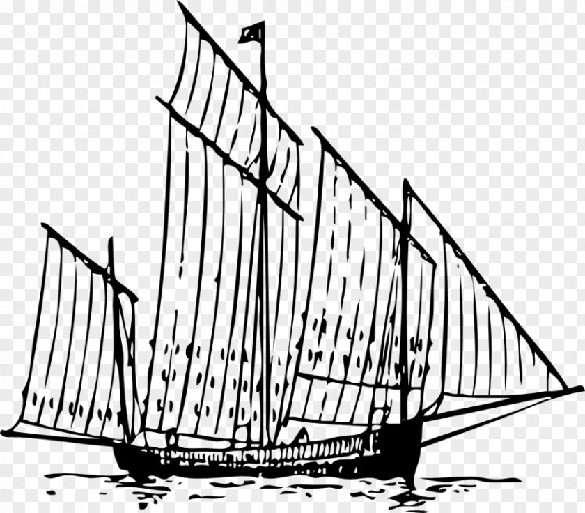 Sailing Ship Clip Art PNG