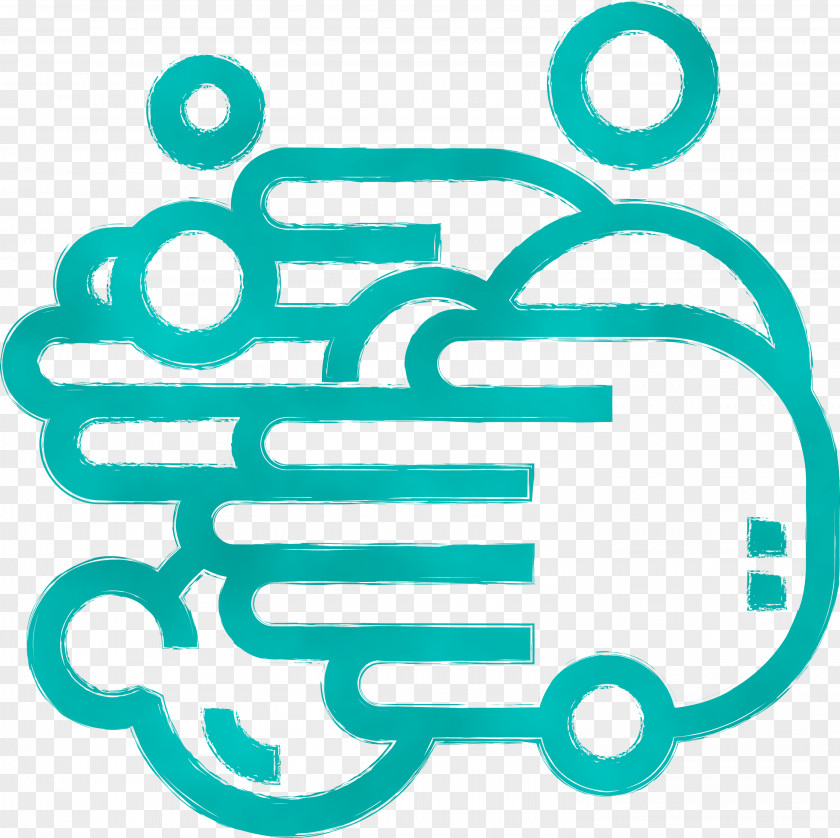 Turquoise Line Symbol PNG