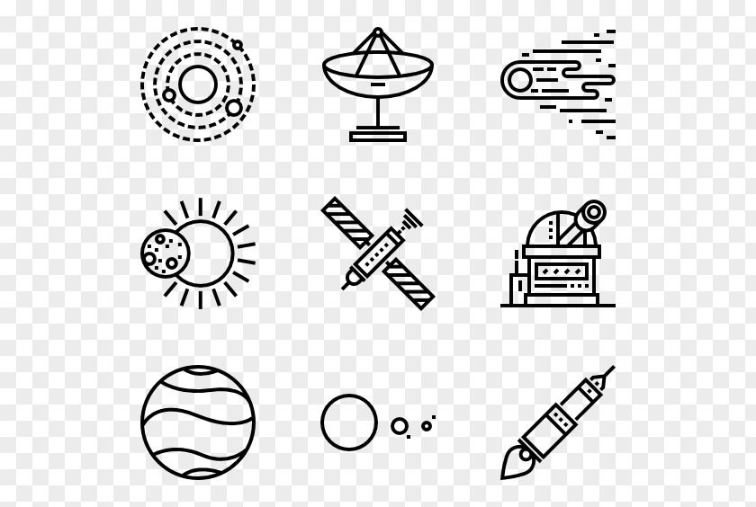 Universe Planets Drawing Clip Art PNG