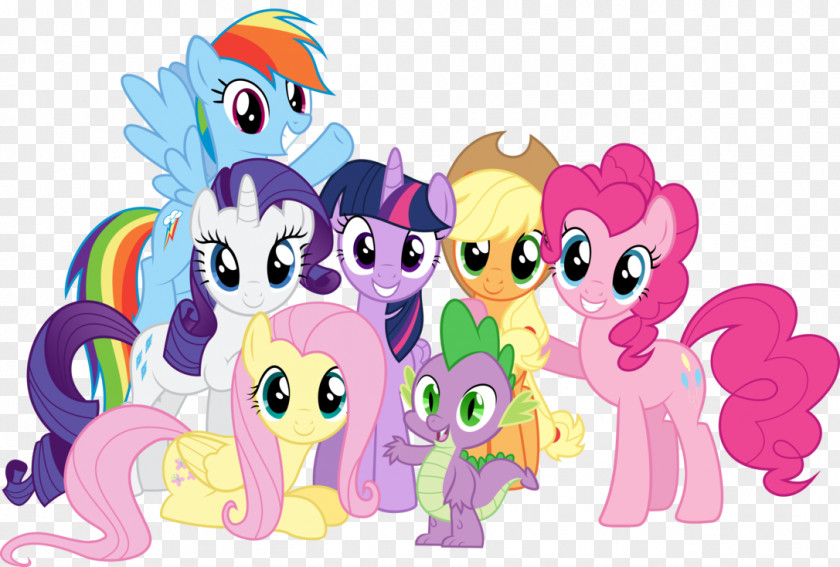 My Little Pony Spike Pinkie Pie Applejack PNG