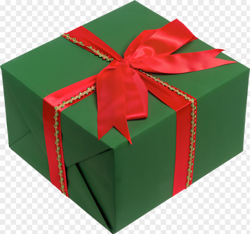 Rectangle Christmas Gift New Year PNG