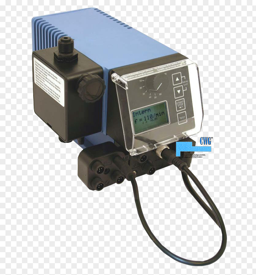 Water Station CWG Watertechnology GmbH Metering Pump Disinfectants Electronics Treatment PNG
