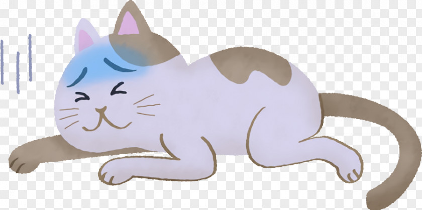 Cat Cartoon Small To Medium-sized Cats Tail Whiskers PNG