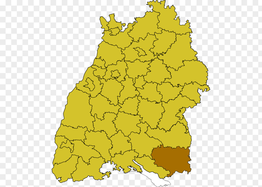 Map Baden-Baden Heilbronn-Franconia Image PNG