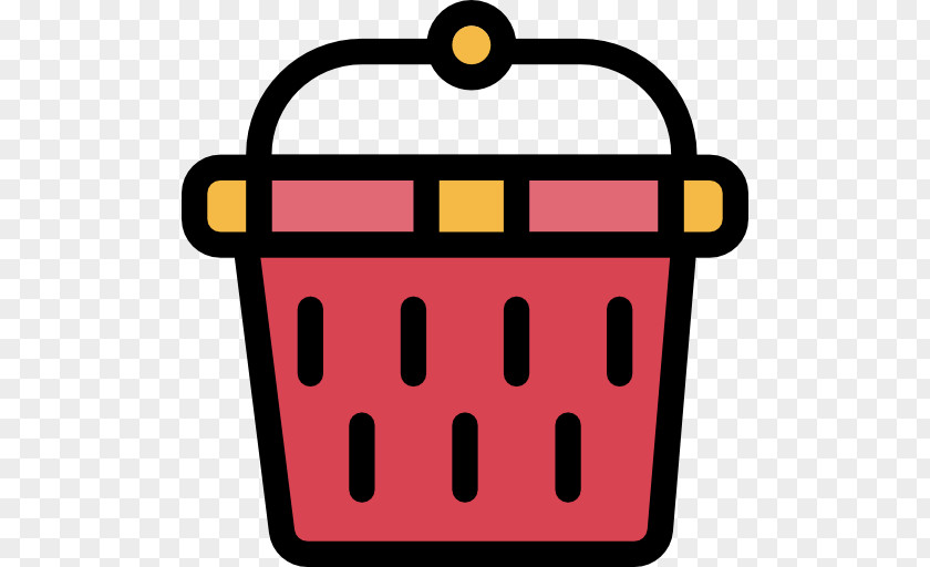 Shopping Basket Line Clip Art PNG