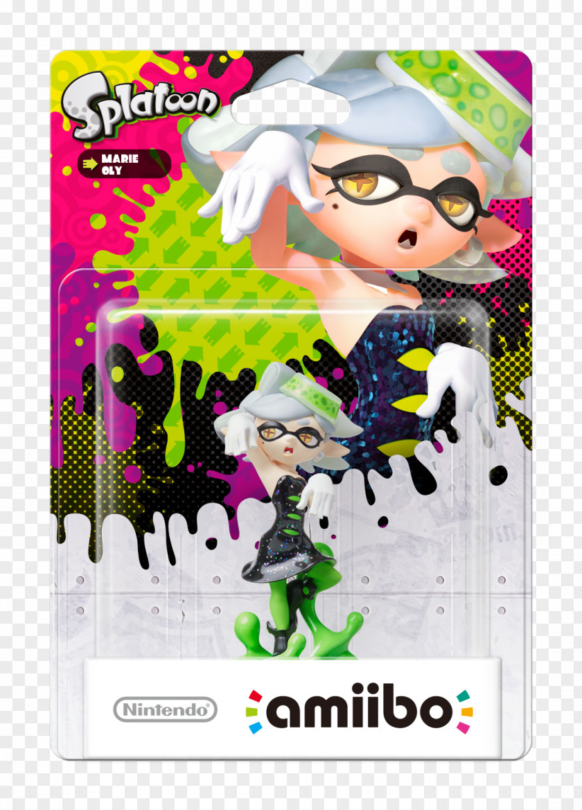 Tina Splatoon 2 Wii U Amiibo PNG