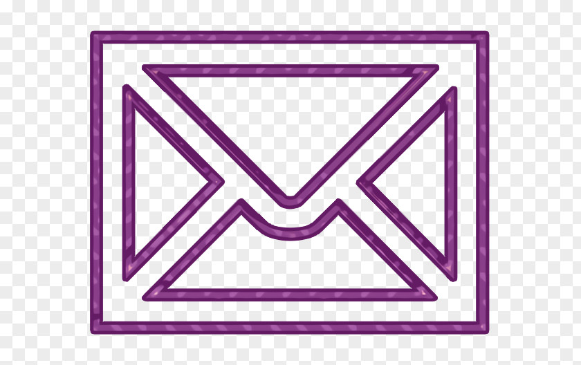 Triangle Logo Mail Icon PNG