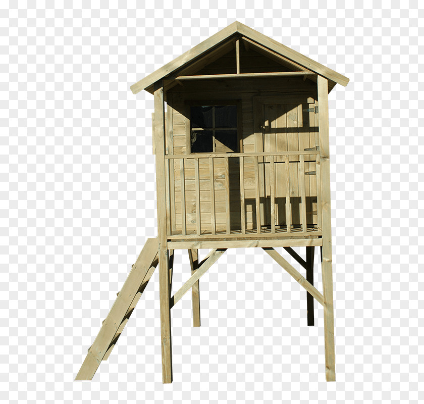 Wood Garden Tree House Swing PNG