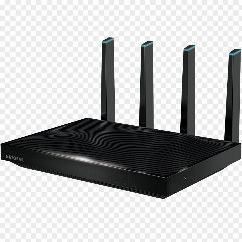 Blackhawk NETGEAR Nighthawk X8 Wireless Router Wi-Fi PNG