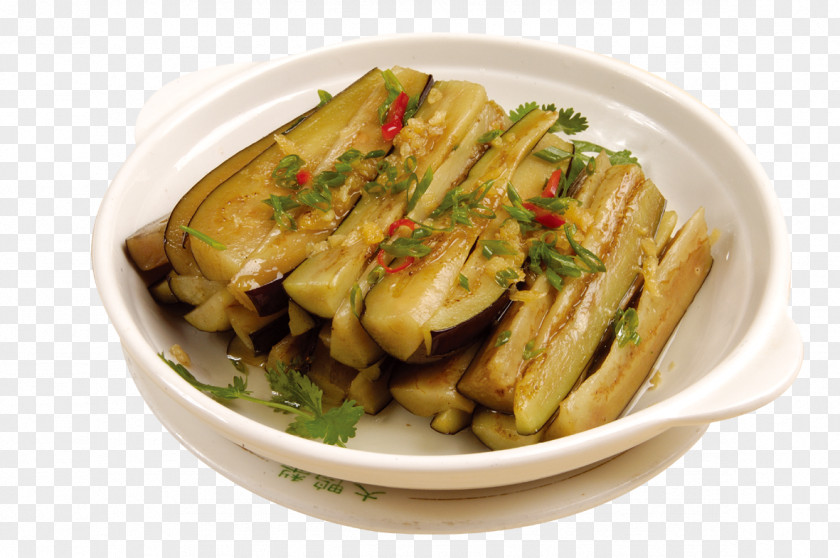 Garlic Steamed Eggplant Cocido Vegetarian Cuisine Asian Recipe PNG