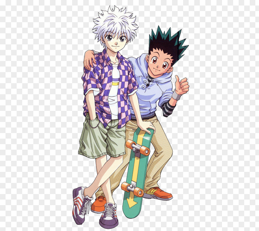 Killua And Gon Kiss Zoldyck Hunter X Freecss Leorio × PNG