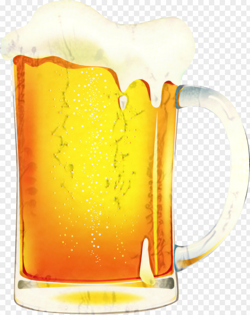 Lager Liquid Background Orange PNG