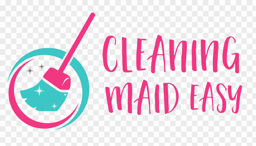 Maid Cleaning Logo Brand Font PNG