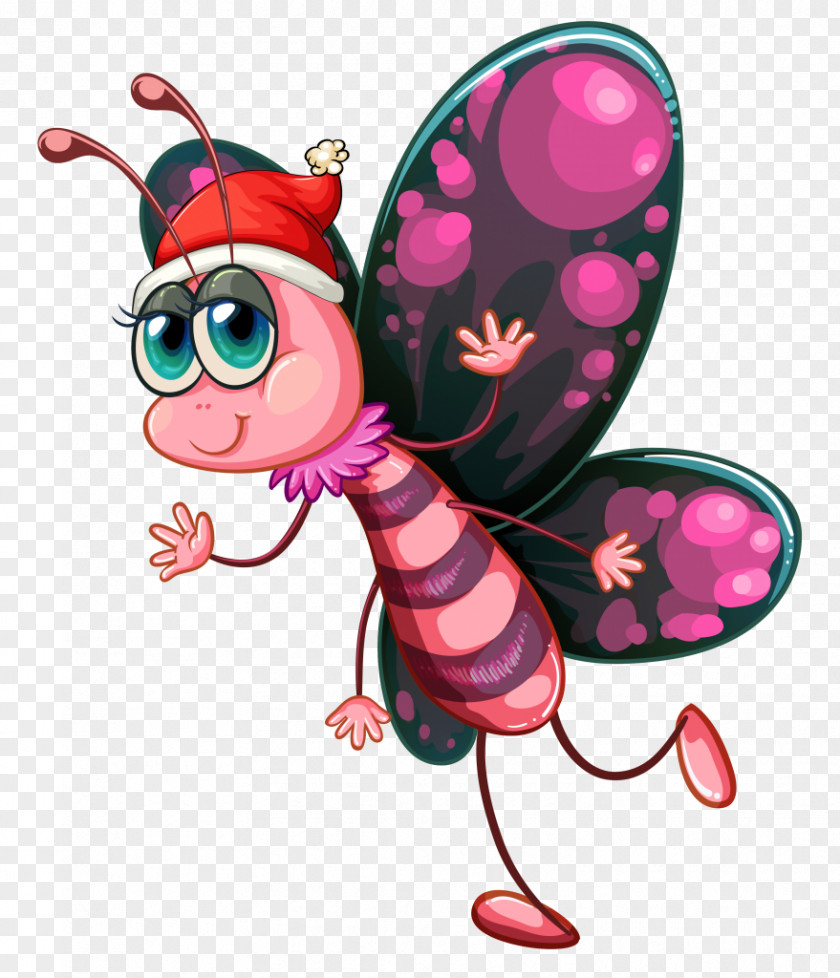 Pink Butterfly Clip Art PNG